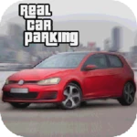 real car parking android application logo